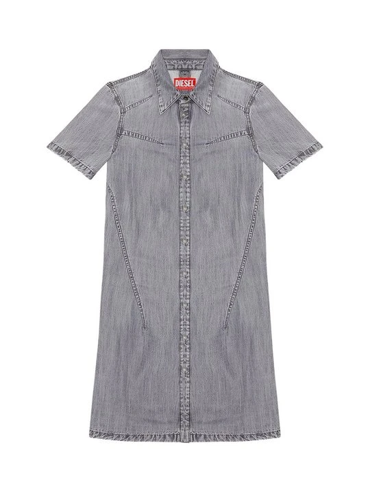 Zdjęcie produktu Sukienka jeansowa Diesel ciemnoszary
