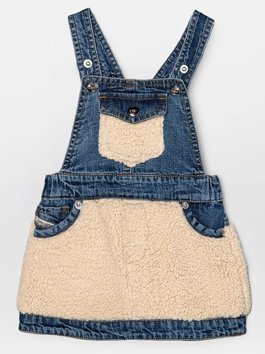 Zdjęcie produktu Sukienka jeansowa Diesel mleczny