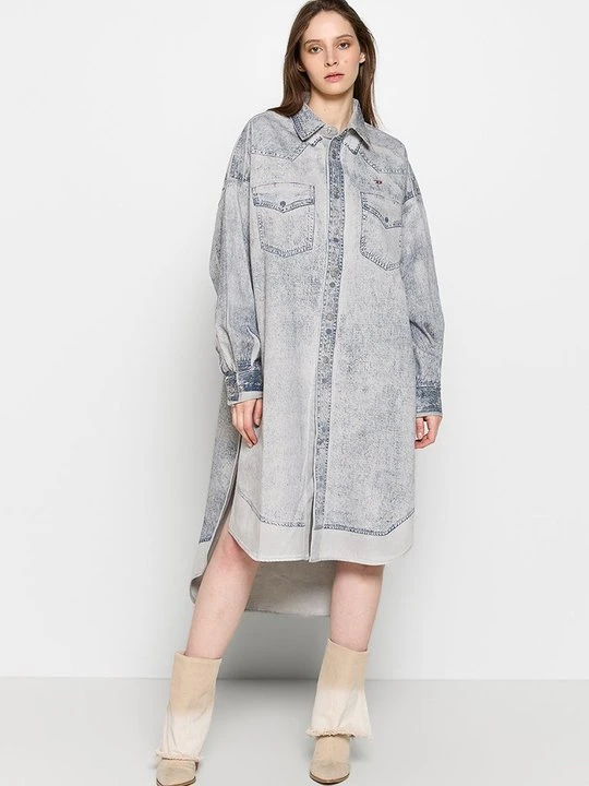 Zdjęcie produktu Sukienka jeansowa Diesel szary