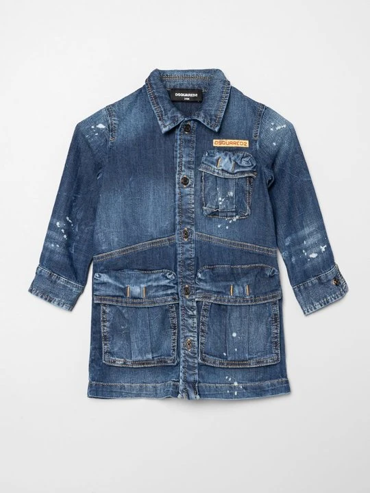 Zdjęcie produktu Sukienka jeansowa Dsquared2 niebieski