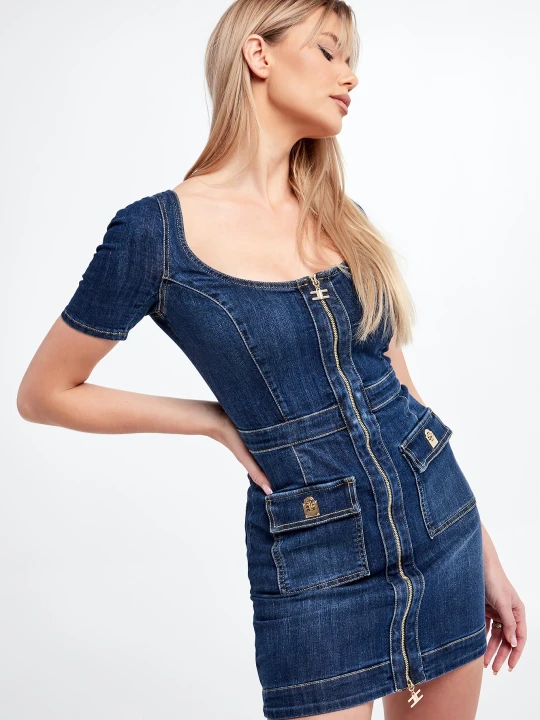 Zdjęcie produktu Sukienka jeansowa ELISABETTA FRANCHI