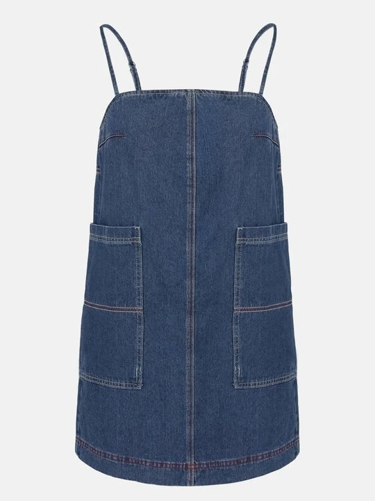 Zdjęcie produktu Sukienka jeansowa Even&Odd niebieski denim