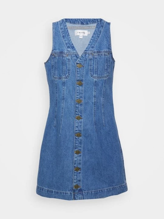 Zdjęcie produktu Sukienka jeansowa Frame niebieski denim