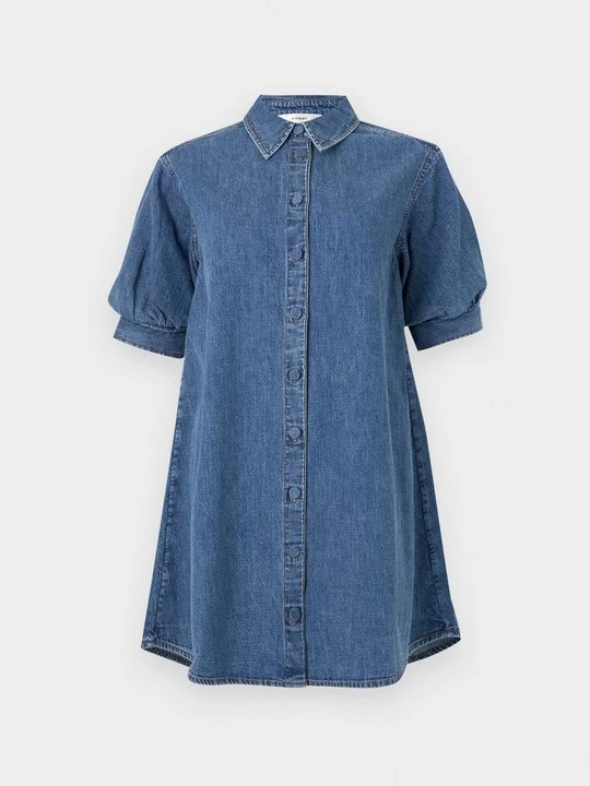 Zdjęcie produktu Sukienka jeansowa Frame niebieski denim
