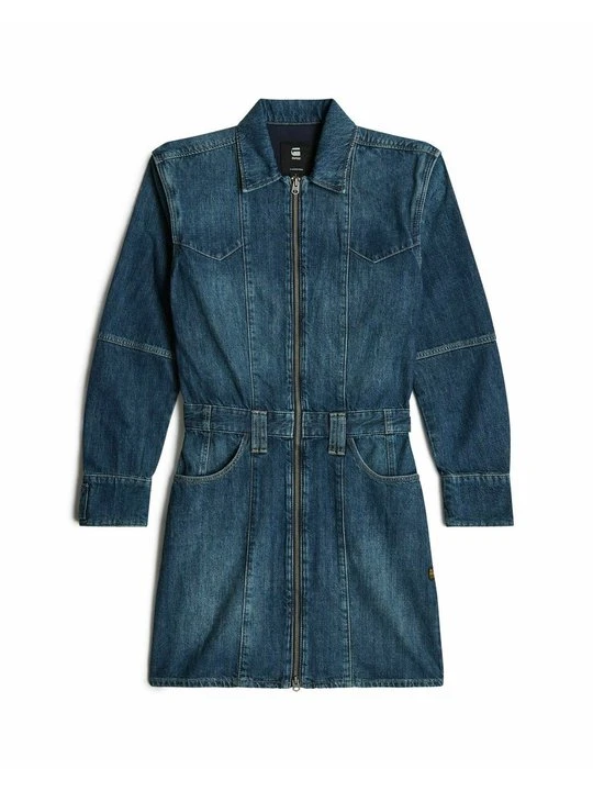 Zdjęcie produktu Sukienka jeansowa G-Star niebieski denim