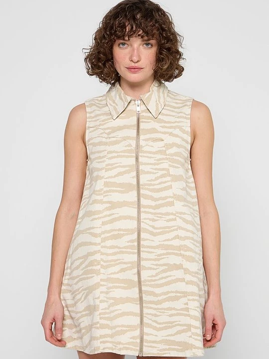 Zdjęcie produktu Sukienka jeansowa Ganni khaki