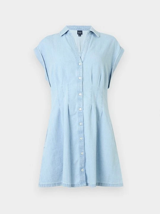 Zdjęcie produktu Sukienka jeansowa GAP jasnoniebieski denim