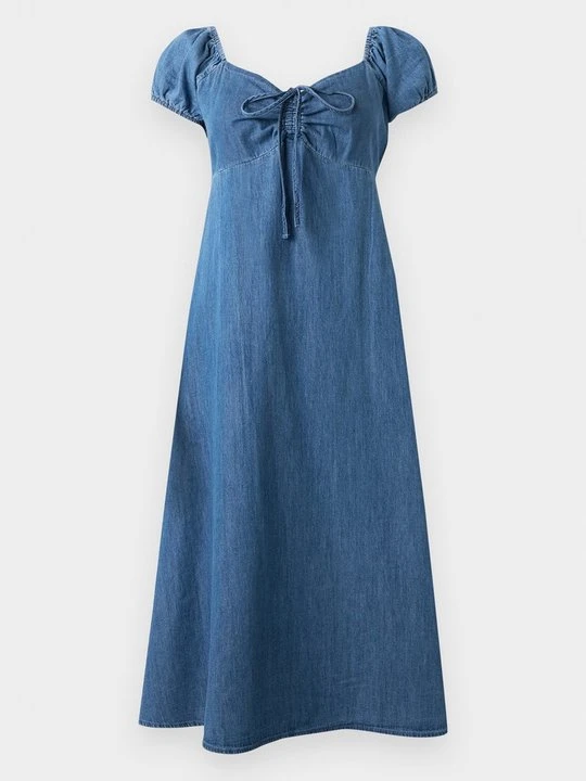 Zdjęcie produktu Sukienka jeansowa GAP niebieski denim