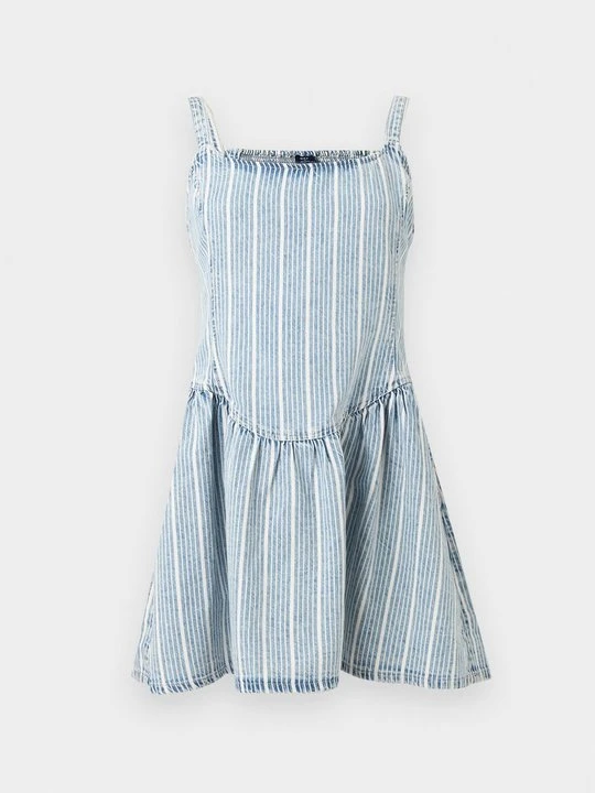 Zdjęcie produktu Sukienka jeansowa GAP niebieski denim