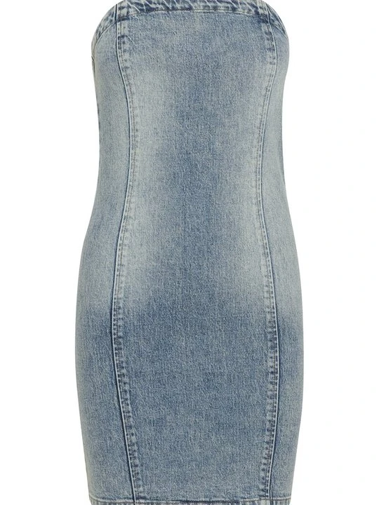 Zdjęcie produktu Sukienka jeansowa Gestuz niebieski denim