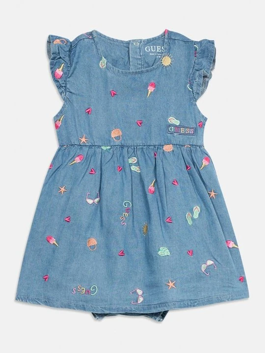 Zdjęcie produktu Sukienka jeansowa Guess niebieski denim