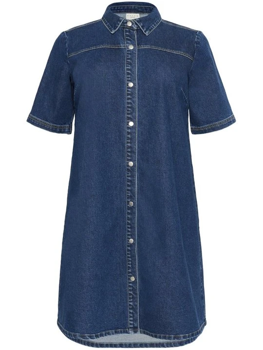 Zdjęcie produktu Sukienka jeansowa Kaffe niebieski denim