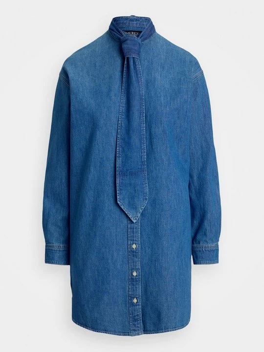 Zdjęcie produktu Sukienka jeansowa Lauren Ralph Lauren niebieski
