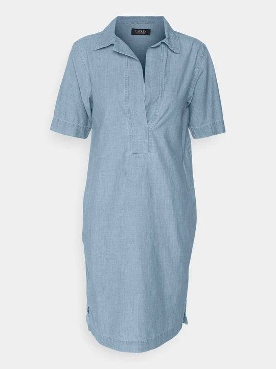 Zdjęcie produktu Sukienka jeansowa Lauren Ralph Lauren jasnoniebieski denim
