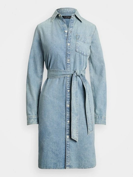 Zdjęcie produktu Sukienka jeansowa Lauren Ralph Lauren niebieski denim