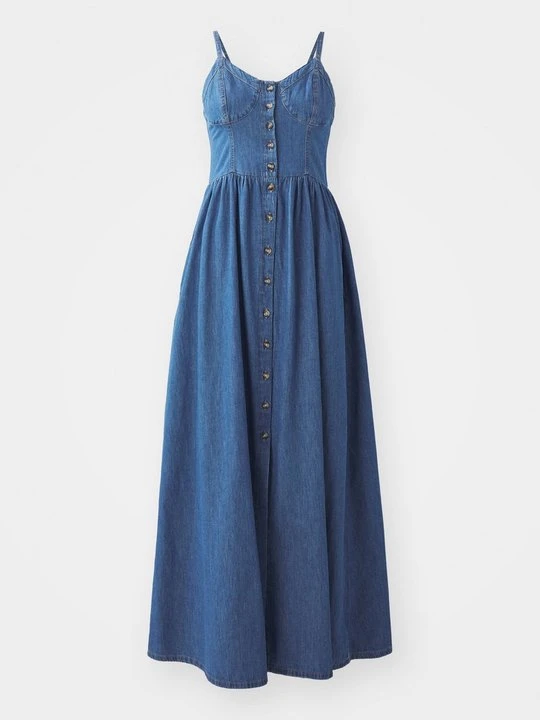 Zdjęcie produktu Sukienka jeansowa Lee niebieski denim