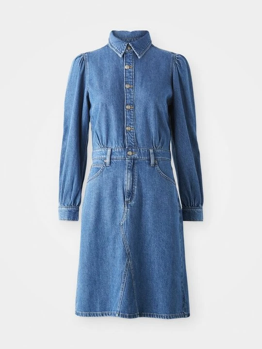 Zdjęcie produktu Sukienka jeansowa Lee niebieski denim