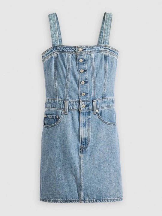 Zdjęcie produktu Sukienka jeansowa Levi's jasnoniebieski denim
