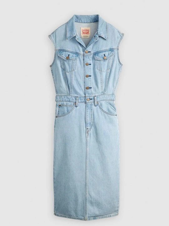 Zdjęcie produktu Sukienka jeansowa Levi's jasnoniebieski denim