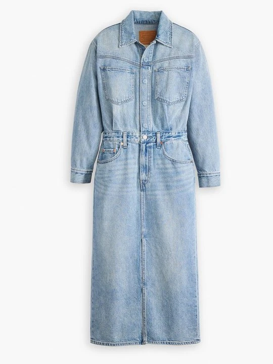 Zdjęcie produktu Sukienka jeansowa Levi's jasnoniebieski denim