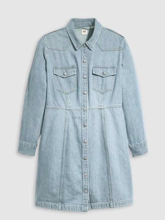 Zdjęcie produktu Sukienka jeansowa Levi's jasnoniebieski denim