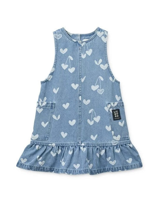 Zdjęcie produktu Sukienka jeansowa Liewood niebieski denim