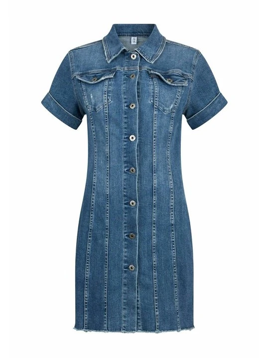Zdjęcie produktu Sukienka jeansowa Liu Jo niebieski denim