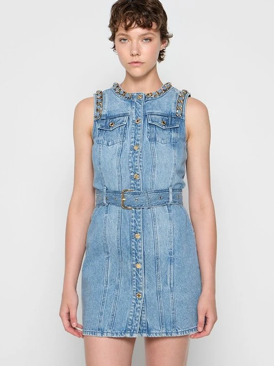 Zdjęcie produktu Sukienka jeansowa Michael Kors niebieski