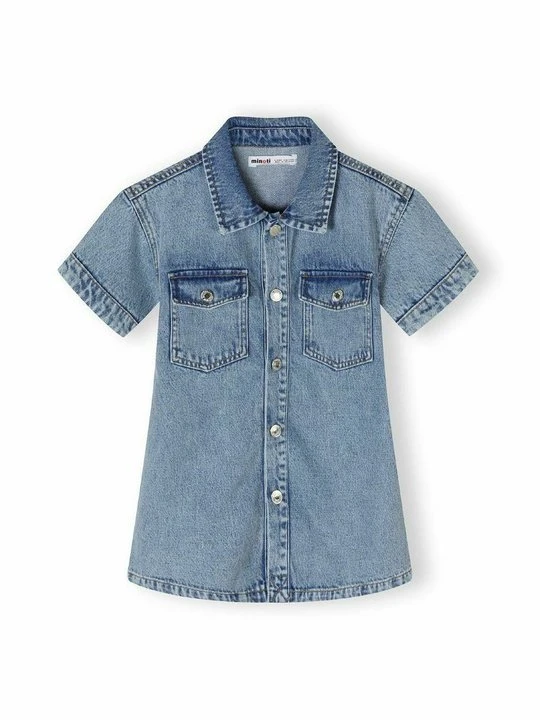 Zdjęcie produktu Sukienka jeansowa MINOTI niebieski denim