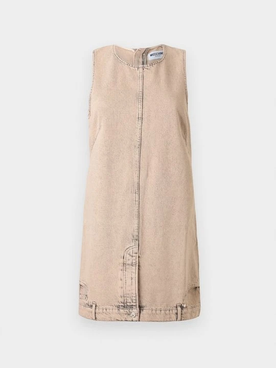 Zdjęcie produktu Sukienka jeansowa MOSCHINO szary
