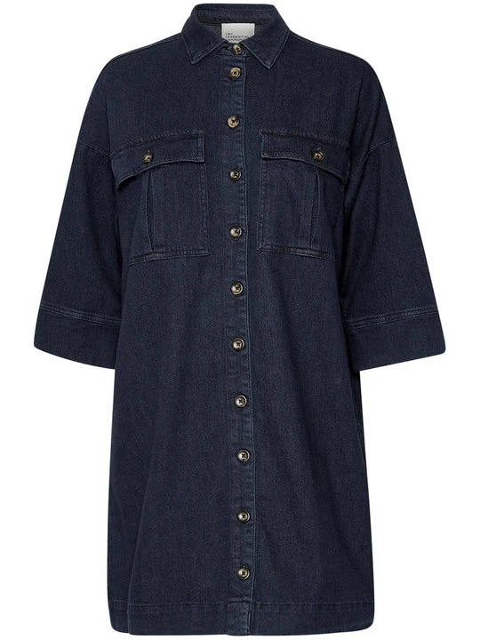Zdjęcie produktu Sukienka jeansowa My Essential Wardrobe granatowy