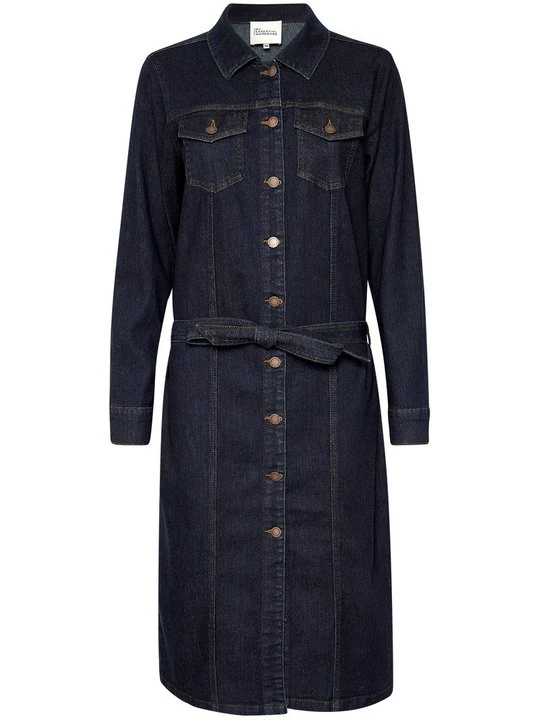 Zdjęcie produktu Sukienka jeansowa My Essential Wardrobe granatowy