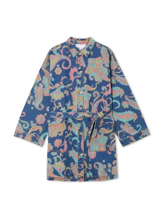 Zdjęcie produktu Sukienka jeansowa Never Fully Dressed niebieski