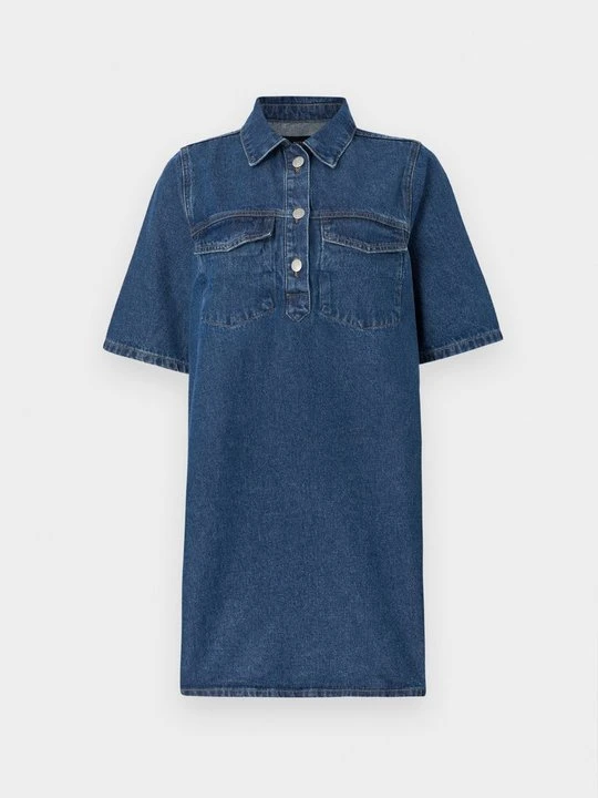 Zdjęcie produktu Sukienka jeansowa Noisy May niebieski denim