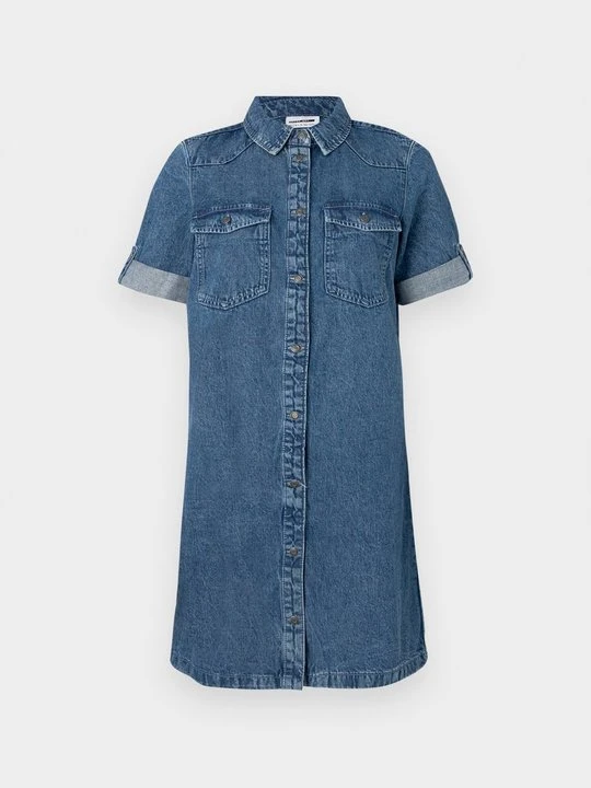 Zdjęcie produktu Sukienka jeansowa Noisy May niebieski denim