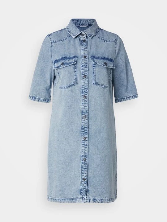 Zdjęcie produktu Sukienka jeansowa Noisy May jasnoniebieski denim