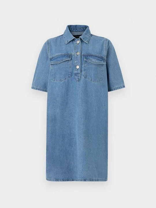 Zdjęcie produktu Sukienka jeansowa Noisy May jasnoniebieski denim