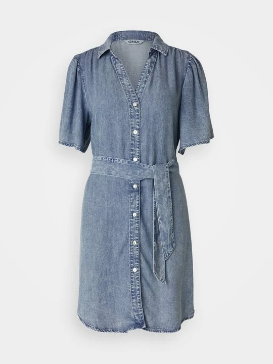 Zdjęcie produktu Sukienka jeansowa Only jasnoniebieski denim