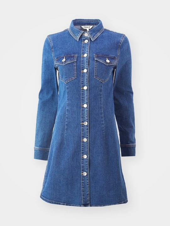 Zdjęcie produktu Sukienka jeansowa Only niebieski denim