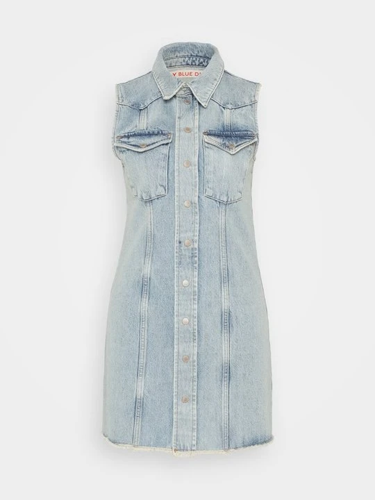 Zdjęcie produktu Sukienka jeansowa Only jasnoniebieski denim