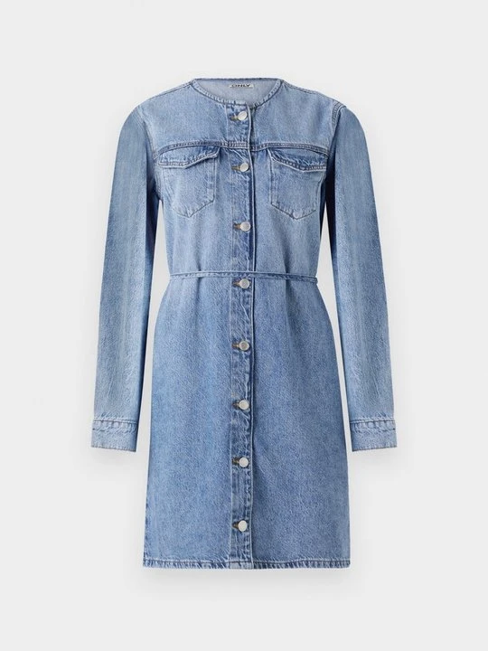 Zdjęcie produktu Sukienka jeansowa Only jasnoniebieski denim