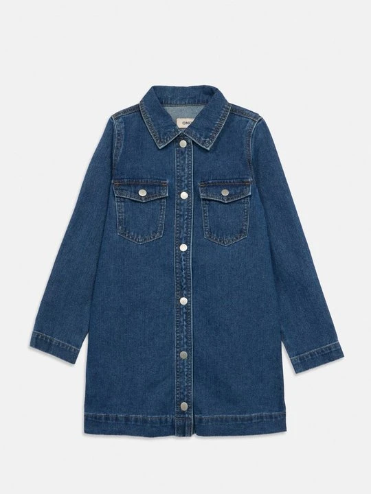 Zdjęcie produktu Sukienka jeansowa ONLY GIRLS niebieski denim