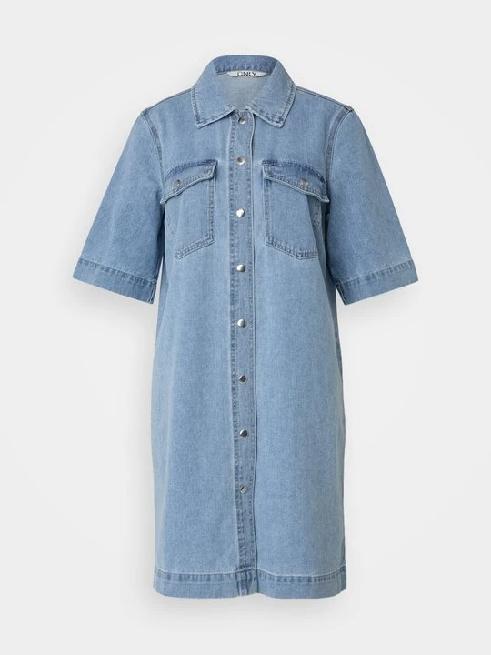 Zdjęcie produktu Sukienka jeansowa Only jasnoniebieski denim