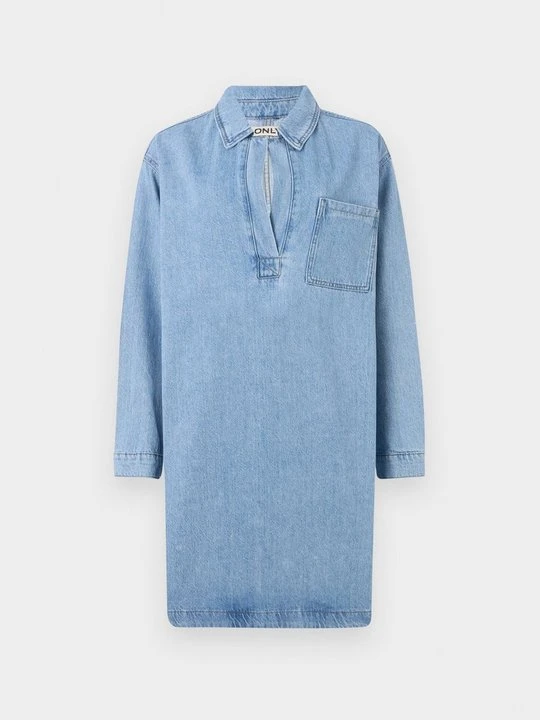 Zdjęcie produktu Sukienka jeansowa Only jasnoniebieski denim