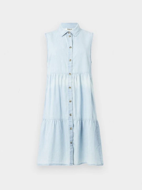 Zdjęcie produktu Sukienka jeansowa Only jasnoniebieski denim