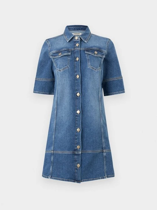 Zdjęcie produktu Sukienka jeansowa Only niebieski denim