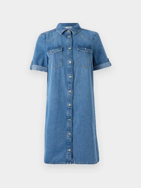 Zdjęcie produktu Sukienka jeansowa Only niebieski denim