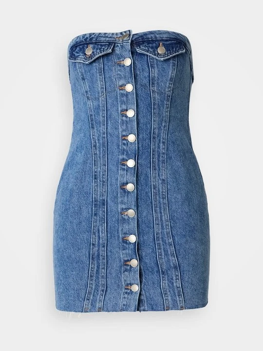 Zdjęcie produktu Sukienka jeansowa Only niebieski denim