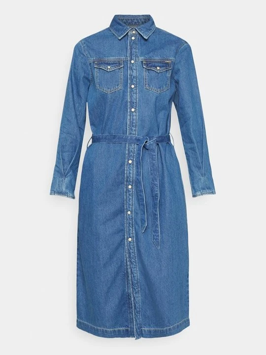 Zdjęcie produktu Sukienka jeansowa Pepe Jeans niebieski denim