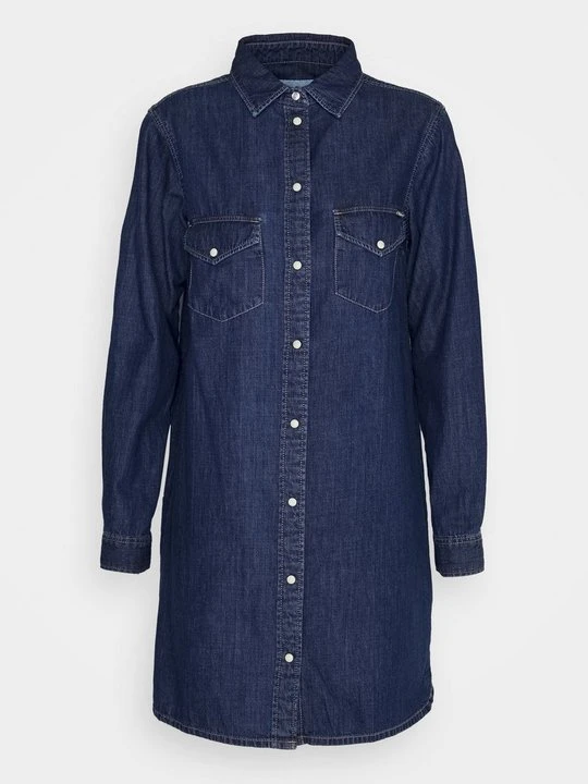 Zdjęcie produktu Sukienka jeansowa Pepe Jeans ciemnoniebieski